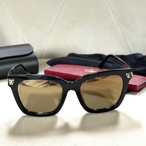 Auth New Cartier Frame Sunglasses